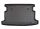 Toyota Corolla (E120/E140) Hatchback ( 2001-2007,2006-2013 ) Compartiment pentru bagaje Rezaw-Plast de dimensiuni exacte