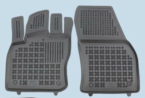 Volkswagen Caddy (V) ( 2020- ) Set de covorașe din cauciuc Rezaw-Plast cu spătar înalt pentru 2 locuri