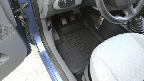 Ford Fiesta (V) Facelift (2005-2008) / Fusion Facelift (2005-2012) set de covorașe din cauciuc Rezaw-Plast cu margini înalte