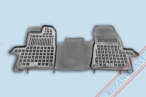 Ford Custom ( 2012-2018 ) Set de covorașe din cauciuc Rezaw-Plast cu spătar înalt manual pentru 2 locuri