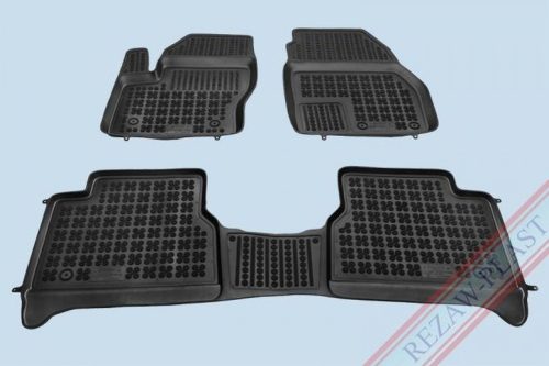 Ford Connect ( 2013-2022 ) Set de covoare de cauciuc Rezaw-Plast pentru 5 scaune spate înalt pentru spate