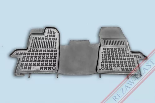 Ford TRANSIT (2014-) 2 locuri, manual Set de covorașe din cauciuc Rezaw-Plast