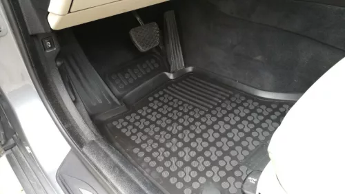 BMW 5 (F10/F11) Sedan/Station Wagon (2010-2014) Set de covorașe din cauciuc Rezaw-Plast cu margini înalte