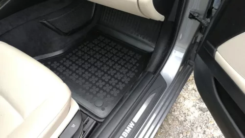 BMW 5 (F10/F11) Sedan/Station Wagon (2010-2014) Set de covorașe din cauciuc Rezaw-Plast cu margini înalte