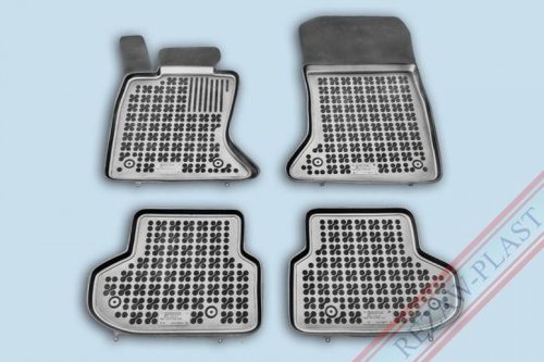 BMW 5 (F10/F11) Sedan/Station Wagon Facelift ( 2014-2017 ) set de covorașe din cauciuc Rezaw-Plast cu talon înalt