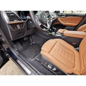    BMW X3 (G01) (2017-) / iX3 (G08) (2021-2024) set de covorașe din cauciuc Rezaw-Plast cu margini înalte