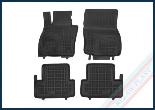 Mazda 2 (II) ( 2007-2014 ) Set de covorașe din cauciuc Rezaw-Plast