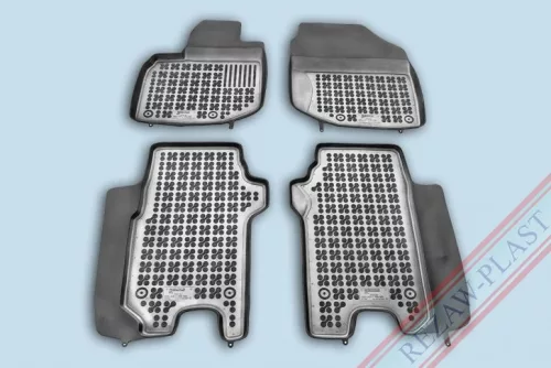 Honda JAZZ (III) ( 2008-2015 ) Set de covorașe din cauciuc Rezaw-Plast