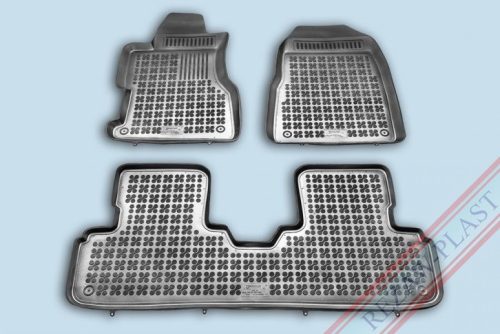 Honda Civic (VII) Hatchback cu 3 uși ( 2000-2005 ) set de covorașe din cauciuc Rezaw-Plast cu talon înalt