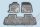 Honda Civic (VIII) Sedan ( 2005-2011 ) Set de covorașe din cauciuc Rezaw-Plast