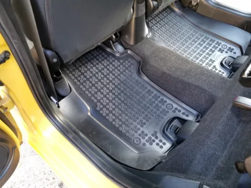 Honda JAZZ (II) (2002-2008) Set de covorașe din cauciuc Rezaw-Plast cu margini înalte