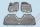 Hyundai ix20 / Kia Venga ( 2010-2019 ) Set de covorașe din cauciuc Rezaw-Plast
