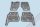Kia Sorento JC ( 2002-2009 ) set de covorașe din cauciuc Rezaw-Plast cu profil înalt