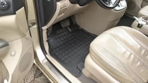 Kia CARNIVAL (II) ( 2005-2011 ) Set de covorașe din cauciuc Rezaw-Plast