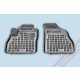 Peugeot Bipper ( 2008-2014 ) Rezaw-Plast 2 Scaune Set de covoare de cauciuc spate înalt pentru 2 scaune
