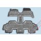 Citroen C8 ( 2002-2014 ) / Peugeot 807 ( 2002-2014 ) set de covorașe din cauciuc Rezaw-Plast cu talon înalt