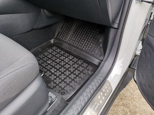 Toyota C-HR (I) ( 2016-2023 ) set de covorașe din cauciuc Rezaw-Plast cu profil înalt
