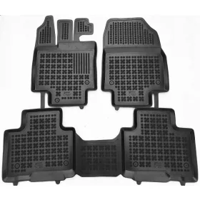   Toyota Highlander (XU70) ( 2019- ) Set de covorașe din cauciuc Rezaw-Plast