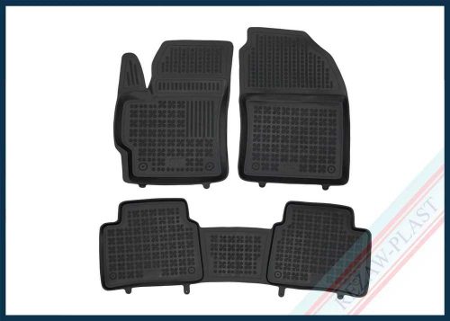 Toyota Corolla (E210) Sedan/Station Wagon Hybrid ( 2024- )  set de covorașe din cauciuc Rezaw-Plast cu talon înalt