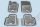 Mercedes GLE ( 2015-2019 ) / Mercedes GL (X166) ( 2012- ) / Mercedes GLS ( 2015-2019 ) / Mercedes ML (W166) ( 2011-2018 ) set de covorașe din cauciuc Rezaw-Plast cu profil înalt