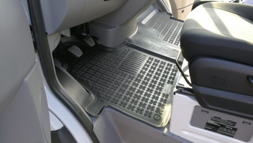 Mercedes Sprinter II ( 2006-2017 ) set de covorașe de cauciuc Rezaw-Plast pentru 2 scaune din față cu spate înalt