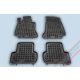 Mercedes C-CLASS (W205/S205) Sedan/Station Wagon ( 2014-2021 ) Set de covorașe din cauciuc Rezaw-Plast cu talon înalt