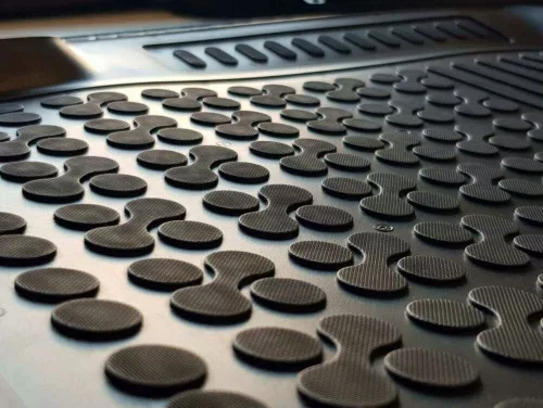 Seat Leon (IV) Station Wagon (2020-) Set de covorașe din cauciuc Rezaw-Plast cu margini înalte