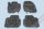 Mitsubishi COLT (Z30) ( 2004-2012 ) set de covorașe din cauciuc Rezaw-Plast cu profil înalt