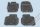Mitsubishi COLT (Z30) ( 2004-2012 ) set de covorașe din cauciuc Rezaw-Plast cu profil înalt
