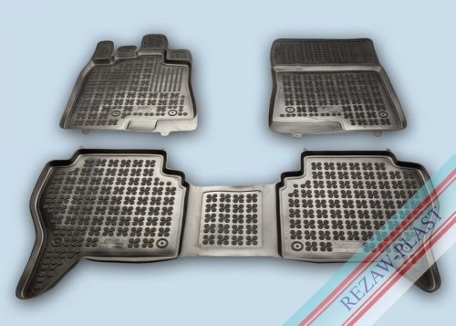 Mitsubishi PAJERO (IV) ( 2007-2018 ) Set de covorașe din cauciuc Rezaw-Plast