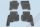 Land Rover DISCOVERY (III/IV) ( 2004-2017 ) Set de covoare din cauciuc Rezaw-Plast (2004-2017)