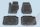 Jeep Grand Cherokee (WK) ( 2005-2011 ) set de covorașe din cauciuc Rezaw-Plast cu talon înalt