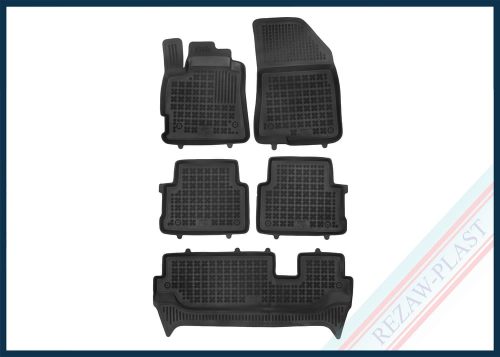 Dacia Sandero ( 2020- ) Rezaw-Plast Set de covorașe din cauciuc cu profil înalt