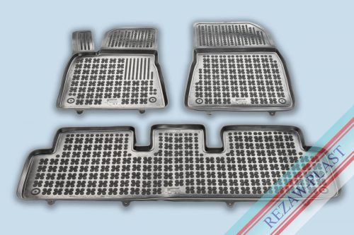 Tesla Model 3 ( 2017-2021 ) set de covorașe din cauciuc Rezaw-Plast cu profil înalt
