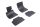 BMW 3 (E90/E91) Sedan/Station Wagon ( 2004-2011 ) Set de covorașe din cauciuc Rigum