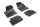 Hyundai i10 (I) ( 2008-2013 ) Set de covorașe din cauciuc Rigum