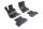 Mercedes C-CLASS (W204/S204) Sedan/Station Wagon ( 2007-2014 ) Set de covorașe din cauciuc Rigum