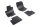Mercedes ML (W164) ( 2005-2011 ) Set de covorașe din cauciuc Rigum