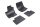 Mercedes GLE ( 2015-2019 ) / Mercedes GL (X166) ( 2012- ) / Mercedes GLS ( 2015-2019 ) / Mercedes ML (W166) ( 2011-2018 ) Set de covorașe din cauciuc Rigum
