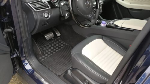 Mercedes GLE (2015-2019) / Mercedes GL (X166) (2012- ) / Mercedes GLS (2015-2019) / Mercedes ML (W166) (2011-2018) Set covorașe din cauciuc Rigum