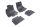 Mercedes A-CLASS (W169) ( 2004-2012 ) / Mercedes B-Class (W245) ( 2005-2011 ) Set de covorașe de cauciuc Rigum