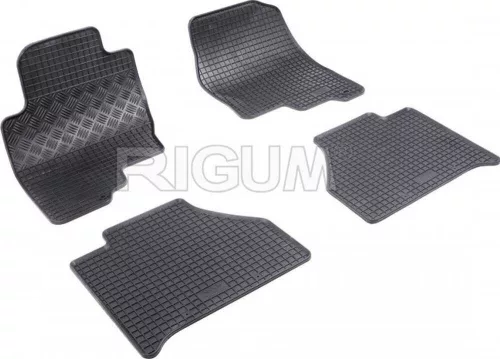 Nissan NAVARA (III) LE ( 2005-2015 ) Set de covorașe din cauciuc Rigum