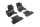 Nissan X-Trail (T31) ( 2007-2014 ) Set de covorașe din cauciuc Rigum