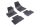 Opel MERIVA (B) ( 2010-2017 ) Set de covorașe din cauciuc Rigum