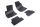 Opel Mokka (A) ( 2012- 2019 ) / Chevrolet Trax ( 2012-2014 ) Set de covorașe din cauciuc Rigum
