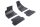 Audi A4 (B6/B7) ( 2000-2008 ) Set de covorașe din cauciuc Rigum