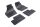 Suzuki Ignis (II) ( 2003-2007 ) / Suzuki WagonR+ ( 1998-2006 ) / Opel Agila ( 2000-2008 ) Set covorașe de cauciuc Rigum