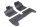 Toyota YARIS XP90 ( 2006-2011 ) Set de covorașe din cauciuc Rigum