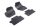 Volvo V70 / XC70 P24 ( 2007-2016 ) Set de covorașe Rigum din cauciuc