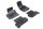Volkswagen Golf Plus ( 2004-2014 ) / Seat Altea ( 2004-2015 ) / Seat Toledo ( 2005-2014 ) Set covorașe de cauciuc Rigum